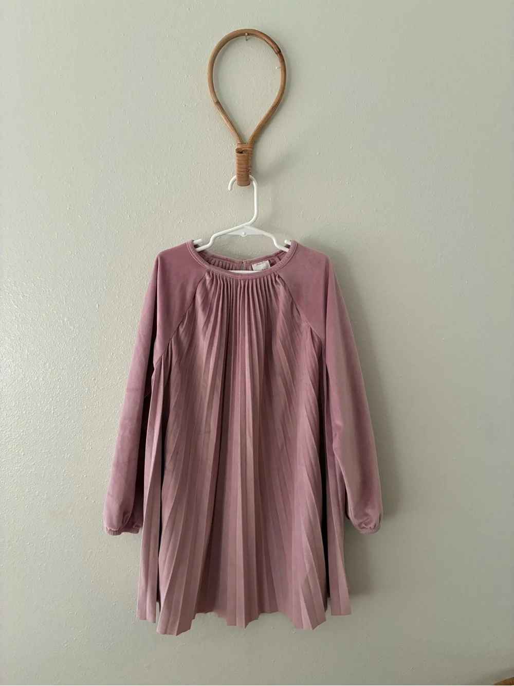 Hanna Andersson Pink Pleated Dress